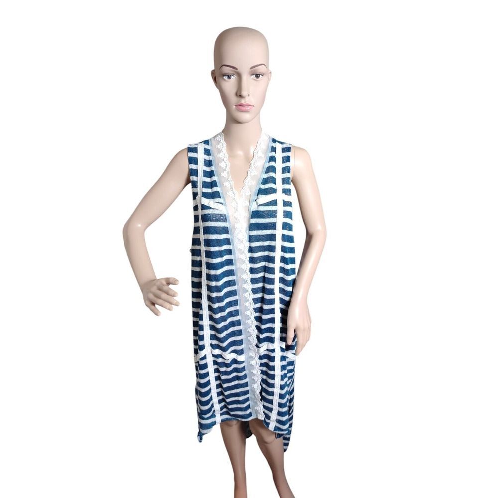 Nick And MO Cardigan Women's L/XL‎ Lace CottageCore GrandmaCore Prairiecore